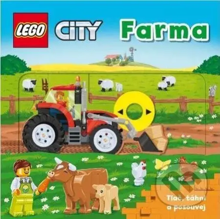 Lego city - Farma (Tlač, táhni a posouvej) - kniha z kategorie Pro děti