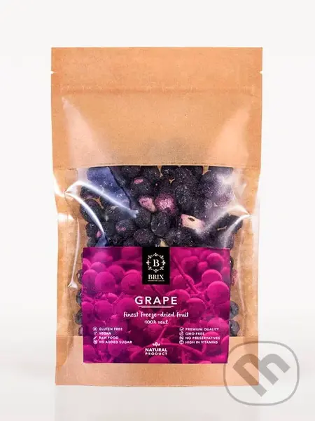 Mrazom sušené hrozno 100g,Mrazom sušené hrozno 100g