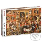 Zoffany - Tribuna of the Uffizi - puzzle z kategorie Umělecké