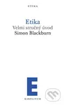 Etika Velmi stručný úvod - Simon Blackburn - kniha z kategorie Sociologie