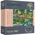 Francúzsko - slávne miesta (Drevené puzzle)