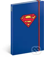 Notes Superman – Symbol (linkovaný s gumičkou na uzavření)