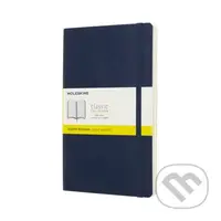 Moleskine - zápisník tmavomodrý (stredný, štvorčekovaný)