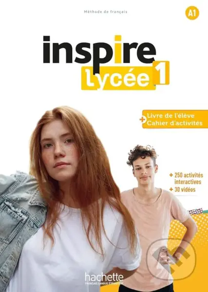 Inspire Lycée - Livre + cahier (A1) - Fabienne Gallon - kniha z kategorie Jazykové učebnice a slovníky