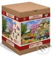 Springtime Cottage - puzzle z kategorie Přírodní scenérie