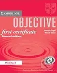 Objective - First Certificate - Workbook without key - kniha z kategorie Jazykové učebnice a slovníky