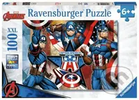 Marvel: Kapitán Amerika - puzzle z kategorie 60 - 300 dílků