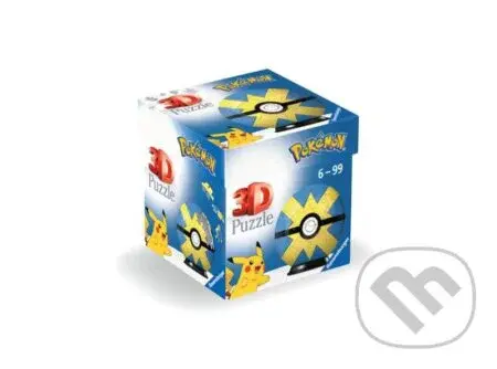 Puzzle-Ball Pokémon: Quick Ball - puzzle z kategorie 3D puzzle