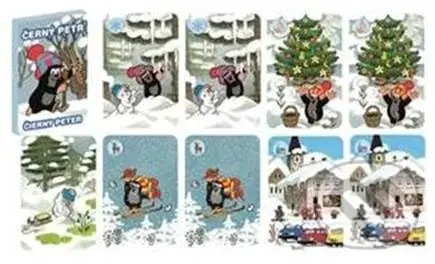 Černý Petr - Krtek 5 - hra z kategorie Karty, pexeso