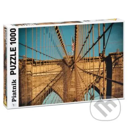 Brooklyn Bridge - puzzle z kategorie Města a stavby