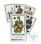 Biedermeierspiel mit frazözischen Farben von Blasius Miller No.2872 - hra z kategorie Karty, hlavolamy