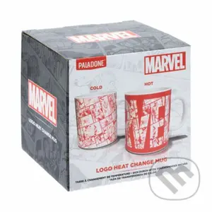 Meniaci sa hrnček - Marvel logo