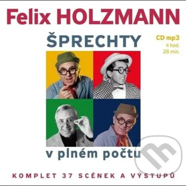 Šprechty v plném počtu - Komplet 37 scének a výstupů - audiokniha z kategorie Beletrie