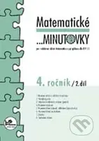 Matematické minutovky pro 4. ročník - 2. díl - Hana Mikulenková - kniha z kategorie 1. stupeň
