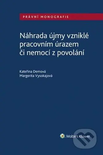 Náhrada újmy vzniklé pracovním úrazem či nemocí z povolání - kniha z kategorie Odborné a naučné