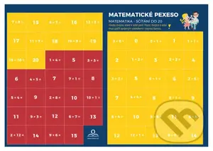 Pexeso: Matematika - Sčítání v oboru do 20 - hra z kategorie Karty, pexeso