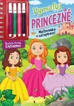Vymaľuj princezné (Maľovanka s nálepkami) - kniha z kategorie Pro děti