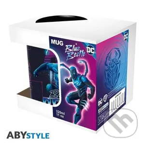 DC Comics Keramický hrnček 320 ml - Blue Beetle Neon,DC Comics Keramický hrnček 320 ml - Blue Beetle Neon