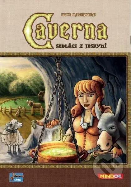 Caverna: Sedláci z jeskyní - Uwe Rosenberg - hra z kategorie Rodinné hry