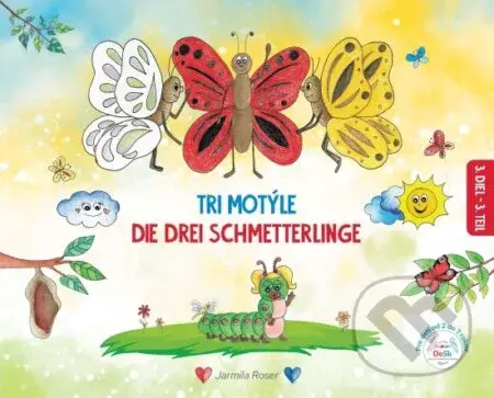 Tri motýle / Die drei Schmetterlinge (3. diel / 3. Teil) - kniha z kategorie Pro děti