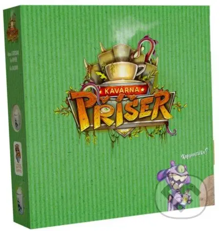 Kavárna příšer - Romain Caterdjian, Théo Rivière, Greg Baldwin (ilustrátor), Olivier Derouetteau (ilustrátor) - hra z kategorie Rodinné hry