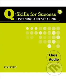 Q: Skills for Success: Listening and Speaking 3 - Class Audio CDs /3/ - audiokniha z kategorie Jazykové učebnice a slovníky