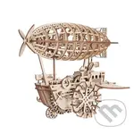 Vzducholoď mechanická (Dřevěné 3D puzzle) - puzzle z kategorie 3D puzzle