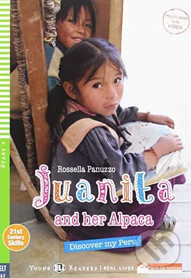 Youg ELI Readers 4/A2: Juanita and Her Alpaca + Downloadable Multimedia - kniha z kategorie Beletrie pro děti