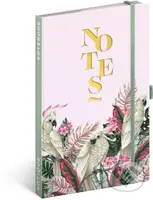 NOTIQUE Notes Kakadu (linajkovaný)
