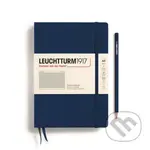 Leuchtturm1917 Zápisník Navy Medium A5 čtverečkovaný