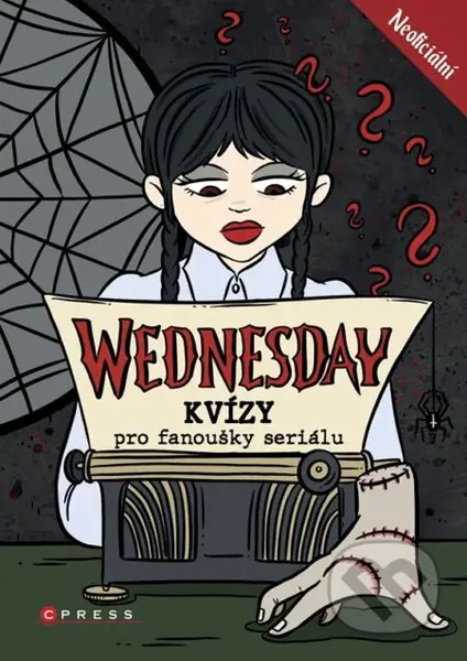 Wednesday – kvízy pro fanoušky seriálu - kniha z kategorie Beletrie pro děti