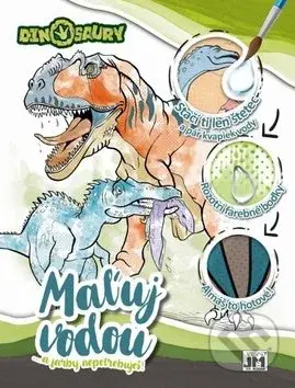 Maľuj vodou: Dinosaury - kniha z kategorie Omalovánky