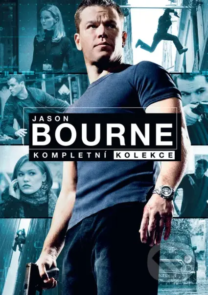 Jason Bourne kolekce 1.-5. (5DVD) - film z kategorie Akční filmy