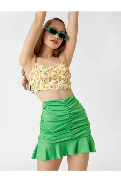 Koton mini sukně s řasením