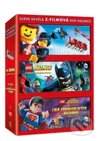Lego kolekce (3 DVD) - Brandon Vietti, Phil Lord, Chris Miller, Cam Clarke - film z kategorie Komiksoví hrdinové