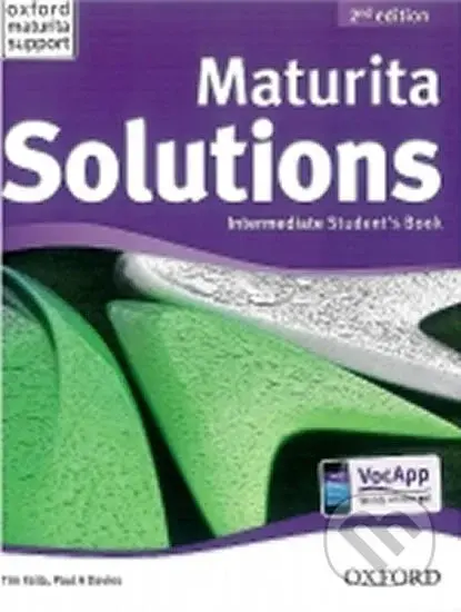 Maturita Solutions 2nd Edition Intermediate Student´s Book - kniha z kategorie Jazykové učebnice a slovníky