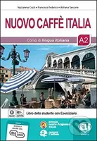 Nuovo Caffe Italia 2 A2 - Libro Studente con Eserciziario + 1 audio CD - kniha z kategorie Jazykové učebnice a slovníky