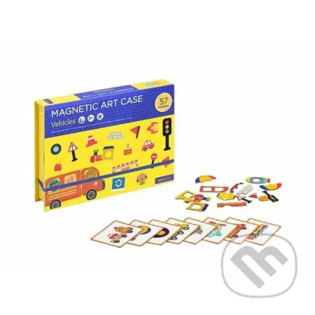 Kreatívna magnetická sada - auta