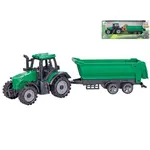 Traktor s vlečkou 18cm volný chod