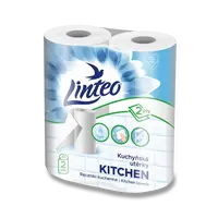 Papírové kuchyňské utěrky Linteo - 2vrstvé, 2 × 10 m