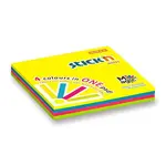 Samolepicí bloček Hopax Stick’n Notes Magic Pads - 76 x 76 mm, 100 listů, neonový