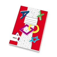 Školní sešit EKO 544 - A5, linkovaný, s okraji, 40 listů