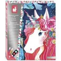 Janod Atelier Sada Maxi 3D malování Jednorožci od 7 let