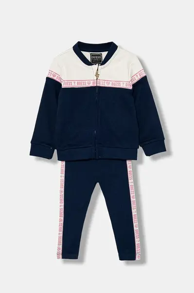 Bavlněná tepláková souprava pro miminka Guess 2-pack