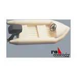 ROMARIN Gumový člun s atrapou závěsného motoru 1:25