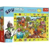 Trefl Puzzle s hledáním obrázků 24 dílků - Farma špióna