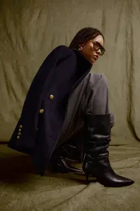 Kožené kozačky Answear.LAB