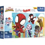 Trefl Puzzle Super Shape XXL Spidey a jeho úžasní přátelé 60 dílků