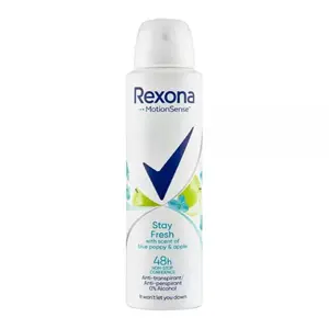 Rexona Antiperspirant ve spreji Blue Poppy & Apple 150 ml