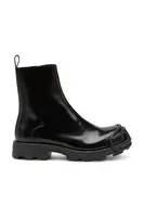 Kožené kotníkové boty Diesel D-Hammer Bt Zip D